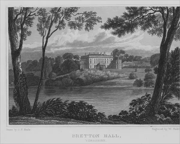 Bretton Hall, Yorkshire (engraving)