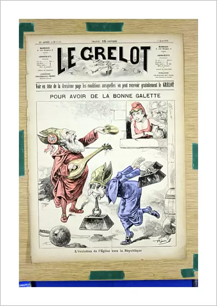 Cover of 'Le Grelot', numbero 1061, Satirique en Couleurs