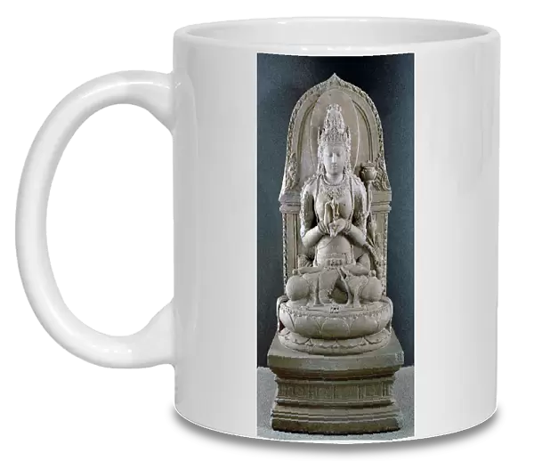Prajnaparamita, Goddess of Trancendental Wisdom, c. 1300 (andesite)