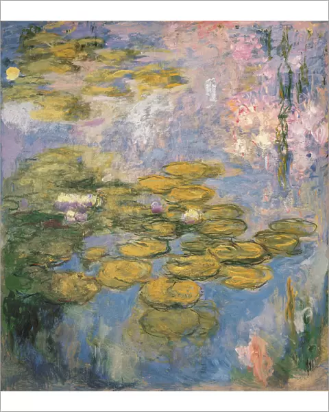 Nympheas, 1916-19 (oil on canvas)