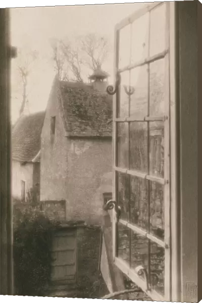 From a Window at Kelmscott Manor, 1896 (platinum print)
