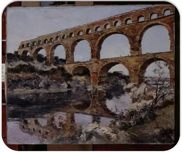 Pont du Gard, 1890 (oil on canvas)