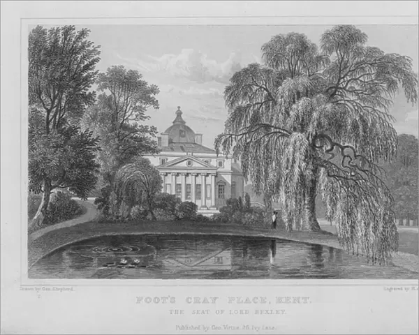 Foots Cray Place, Kent (engraving)