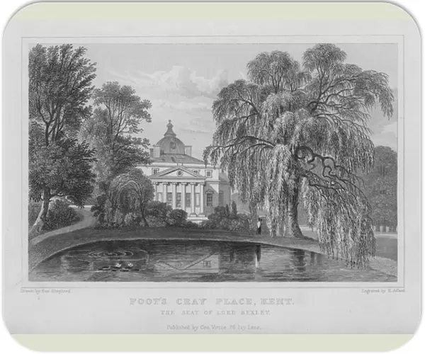 Foots Cray Place, Kent (engraving)