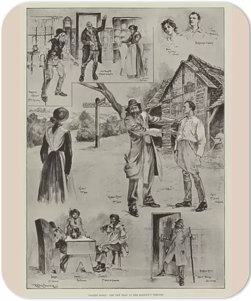 'Ragged Robin, 'the New Play at Her Majestys Theatre (litho)