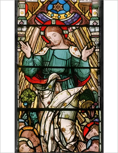 Christ In Majesty, c. 1867 (stained glass)