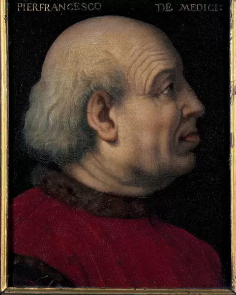 Portrait of Pierfrancesco di Lorenzo de Medicis the Elder (1430-1476