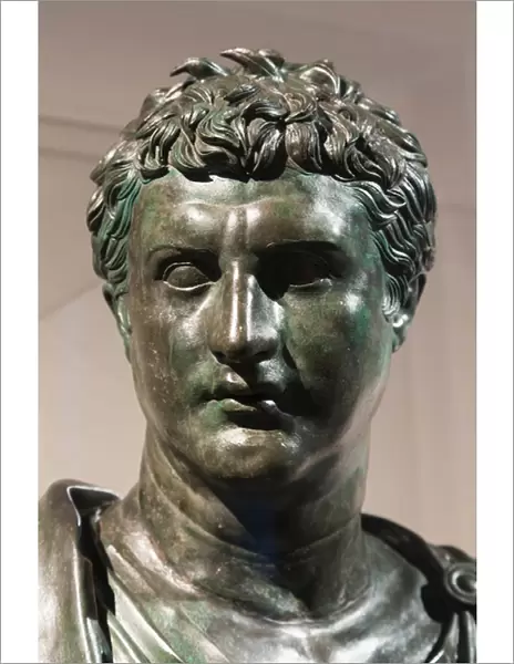Eumenes II, founder of the Pergamon library, c. 50 BC (bronze)
