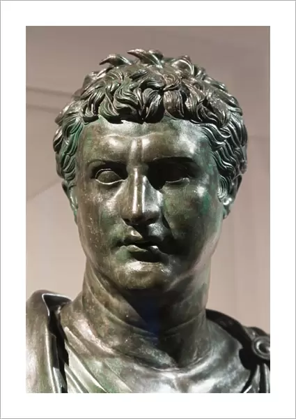 Eumenes II, founder of the Pergamon library, c. 50 BC (bronze)