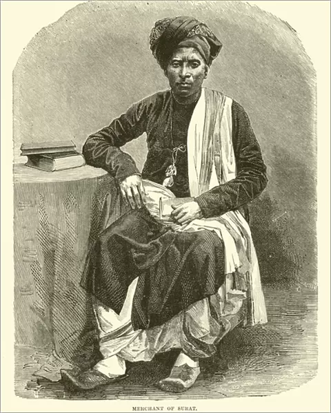 Merchant of Surat (engraving)