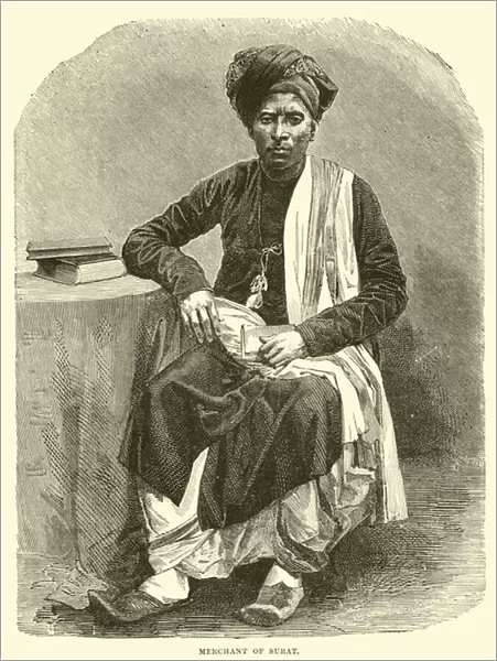 Merchant of Surat (engraving)
