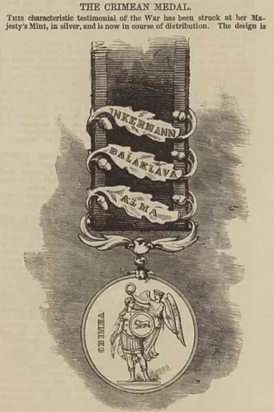 The Crimean Medal (engraving)