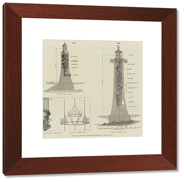 Opening of the New Eddystone Lighthouse (engraving)