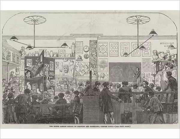 The North London School of Drawing and Modelling, Camden Town (engraving)