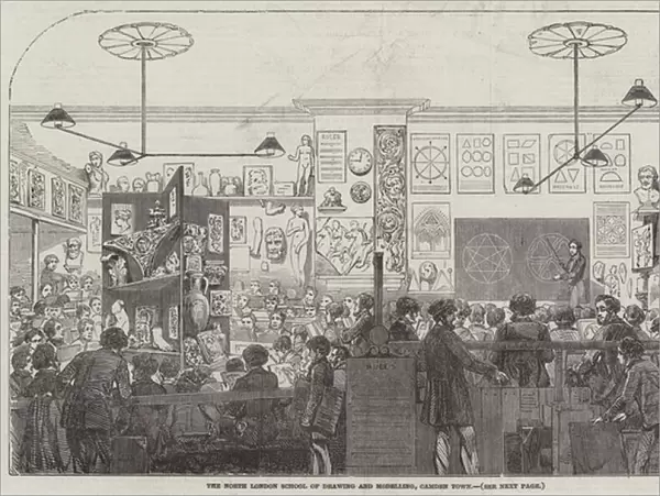 The North London School of Drawing and Modelling, Camden Town (engraving)