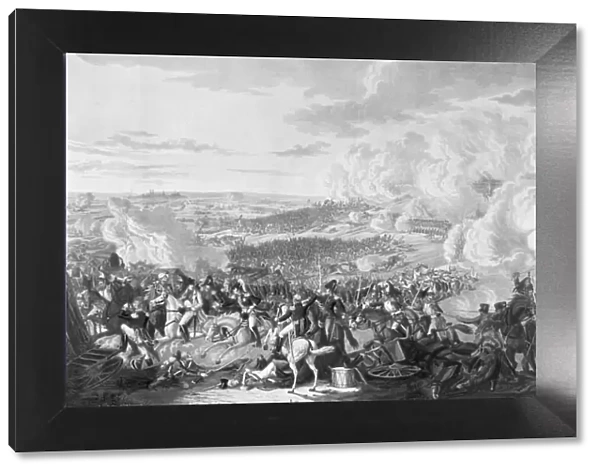 Napoleons Flight at the Battle of Waterloo, 18 June 1815, 1816 (aquatint)