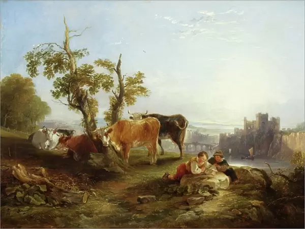Chepstow Castle, 1840 (oil on canvas)