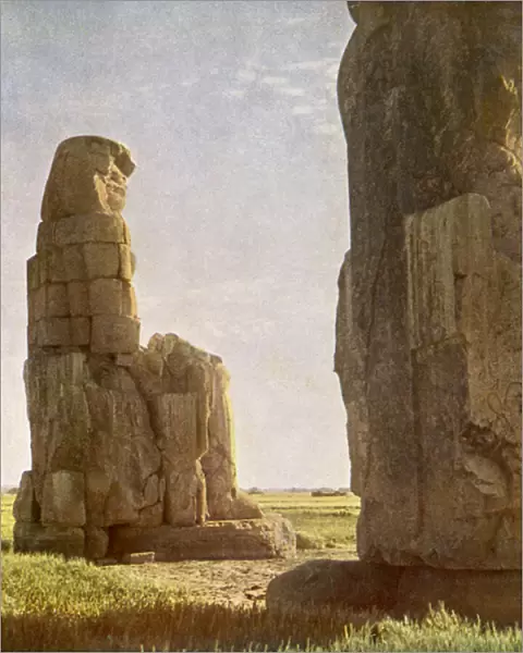 Colossi of Memnon at Daybreak