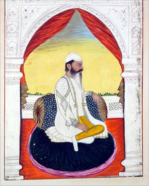 Rajah Sahib Dyal, from The Kingdom of the Punjab, its Rulers and Chiefs