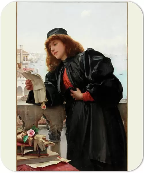 Portia, 1887 (oil on canvas)