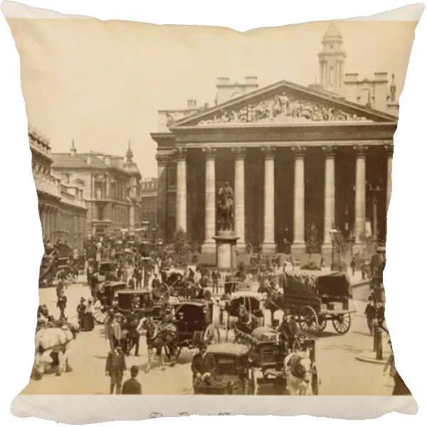 The Royal Exchange (sepia photo)