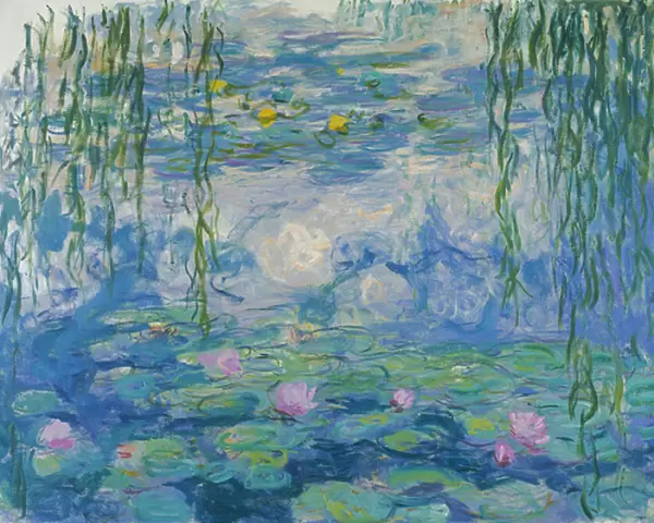 Waterlilies, 1916-19 (oil on canvas) (see also detail 382331)