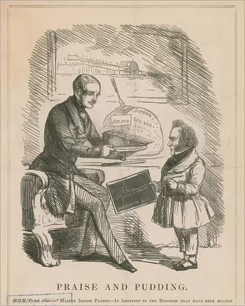 Praise and Pudding (engraving)