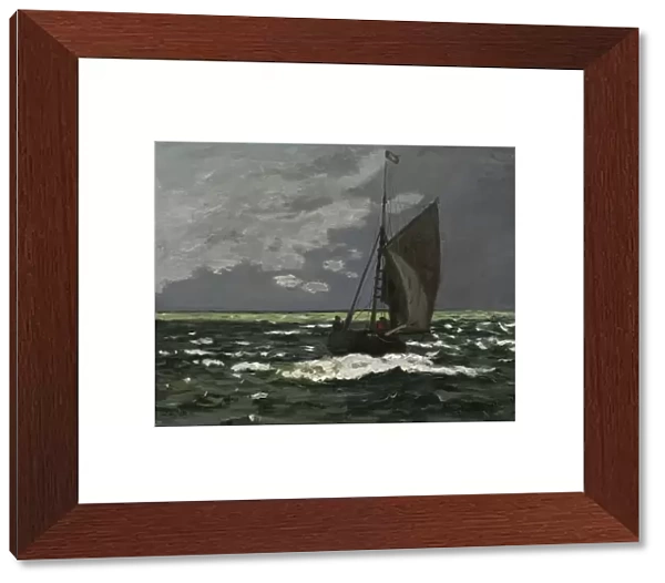 Seascape, Storm, 1866 (oil on canvas)