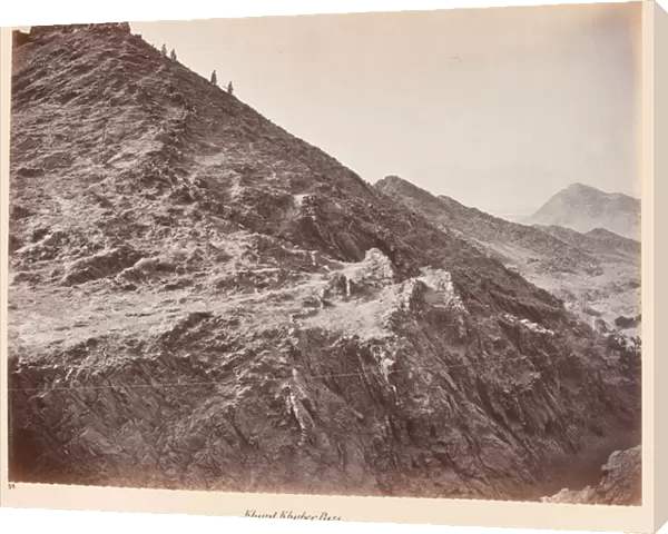Khurd Khyber Pass, 1878 (b  /  w photo)
