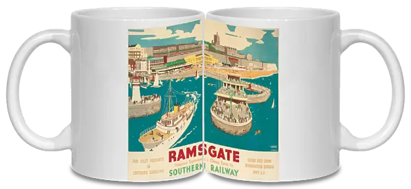 A Southern Railway poster advertising Ramsgate, 1939 (colour lithograph)