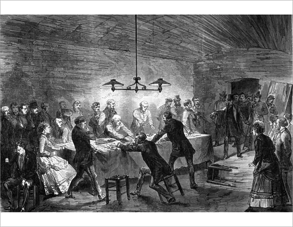 Paris 1870: Arrest operates in an underground gambling house on Rue de la Harpe