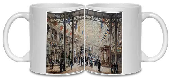 Industrial Revolution: 'View of the Palais de l Industrie in Paris'