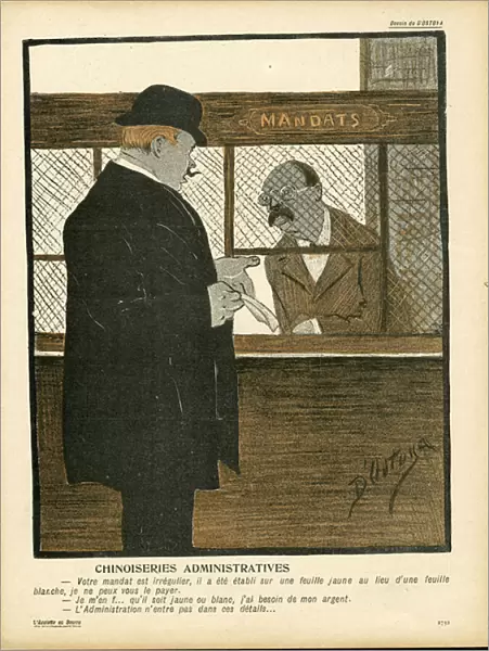 L Plate au beurre, number 164, Satirique en couleurs, 1904_5_21: Administration