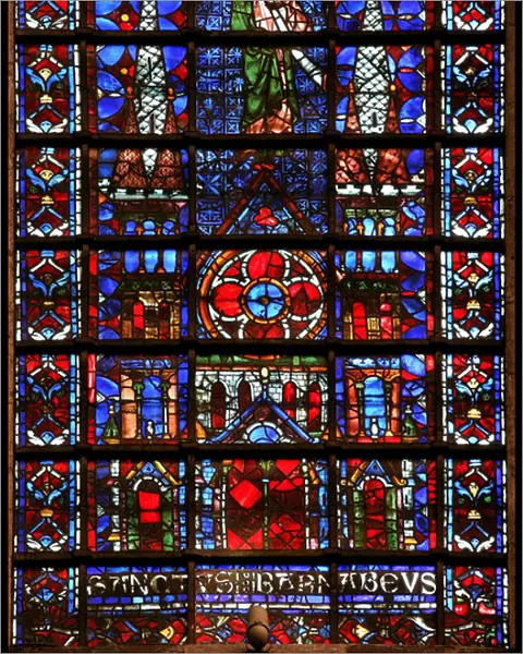 The cathedral-church of Therouanne (stained glass)