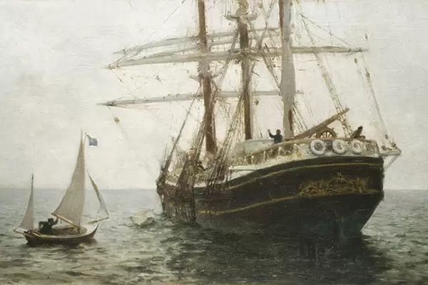 The Missionary Boat, 1894 (oil on canvas)