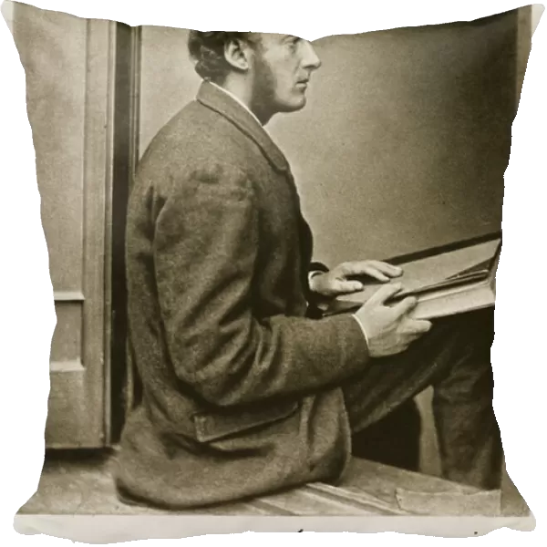 John Everett Millais, 21st July 1865 (sepia photo)