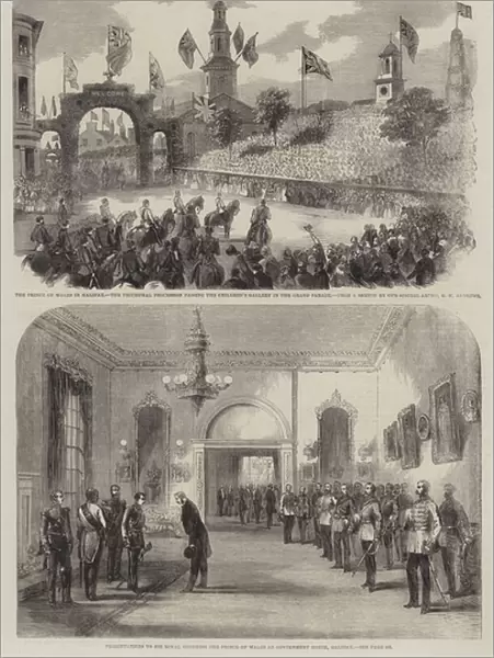 Royal Visit to Canada (engraving)