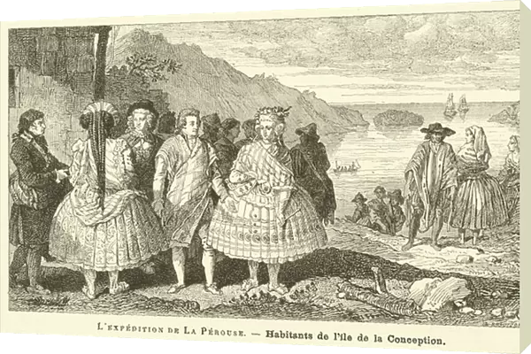 L Expedition De La Perouse (engraving)