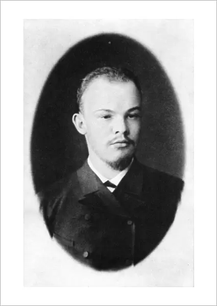 V. I. Ulyanov, Samara, 1891 (b  /  w photo)