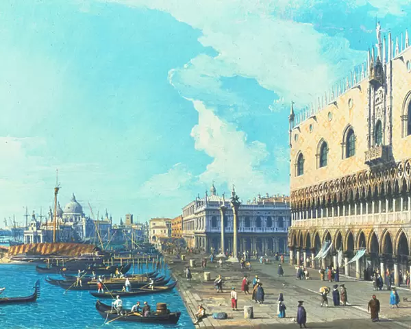 View of Venice with the Salute, c. 1735 (oil on canvas)