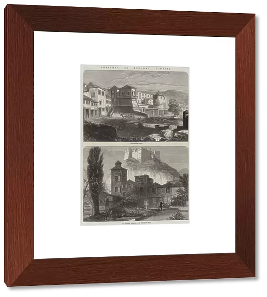 Sketches of Funchal, Madeira (engraving)