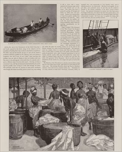 Life in our West African Colonies (engraving)
