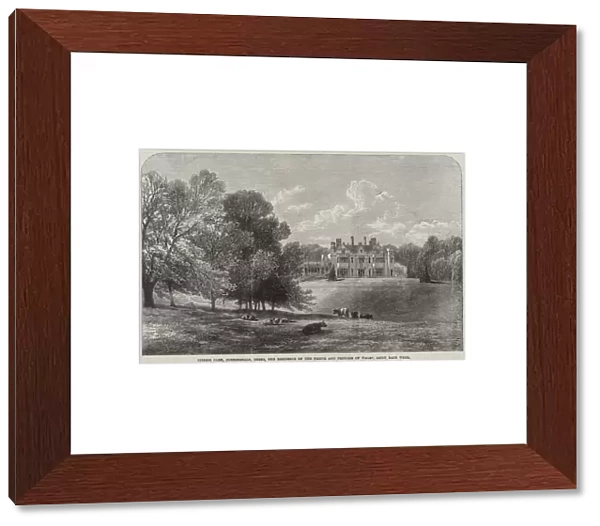 Titness Park, Sunningdale, Berks, the Residence of the Prince and Princess of Wales, Ascot Race Week (engraving)