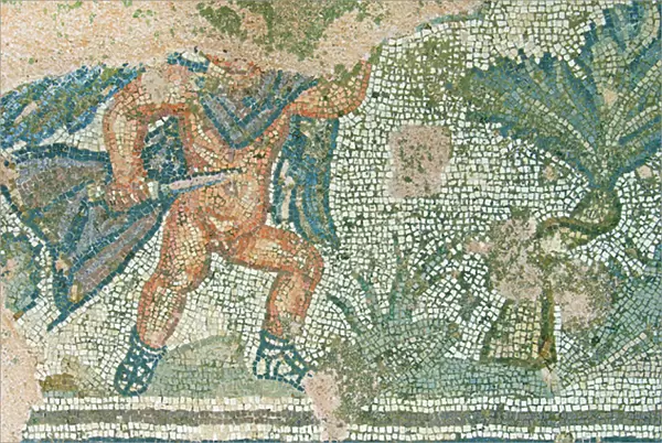 Hunting scene, House of Dionysos, Paphos, Cyprus (mosaic)