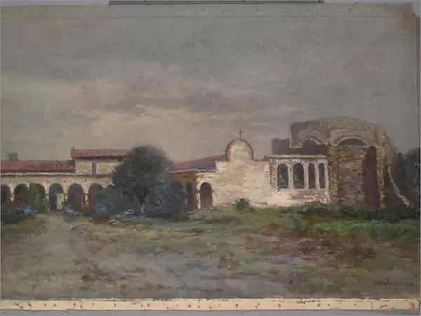 San Juan Capistrano, c. 1885-95 (oil on canvas)