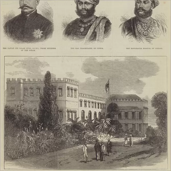 Visit of the Prince of Wales to India (engraving)