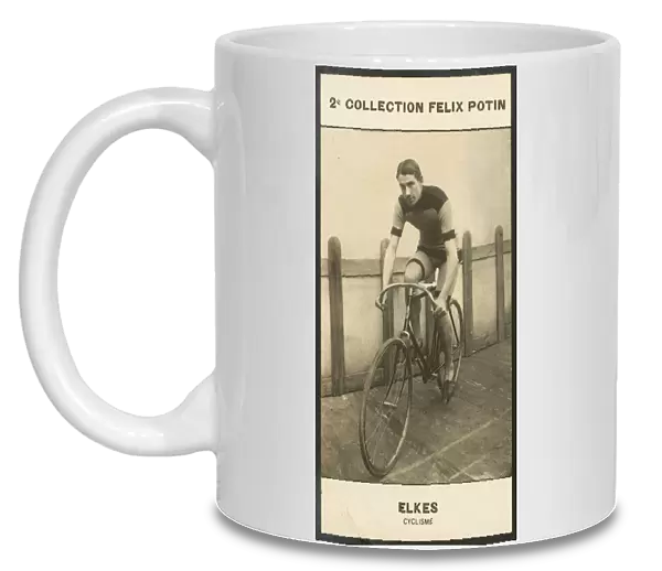 William Elkes, Cyclisme, 1877-1901 (b  /  w photo)