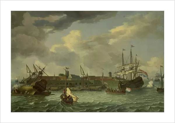 The Island of Onrust near Batavia (Jakarta), 1699