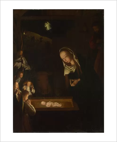 The Nativity at Night, c. 1490 (oil on oak)