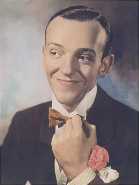 Fred Astaire (colour litho)